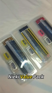 Nieki Value Pack / Nieki Pencil Set / Stationery Set / Gift Set / Stationary Set Exam Grade 2B Pencil - 10 in 1