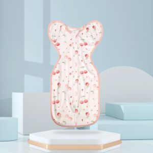 Baby Pro Cotton Swaddle Sleeping Bag Two-Way Zip For Baby