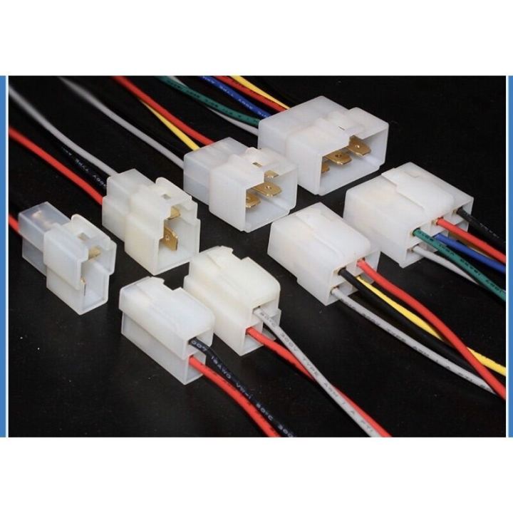 6.3mm socket(with wire)1pin 2pin 3pin 4pin 6pin wayar soket plug ...