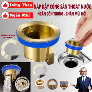 Cái Nắp Đậy Cống Bằng Đồng – Loại Bỏ Mùi Hôi Chống Gián Chuột Hiệu Quả