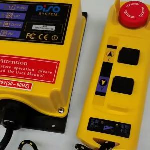 btnx A2HH Industrial Remote Control Switch Built-in Contactor with Emergency Stop for Electric Hoist 220V 380V H5K8Q