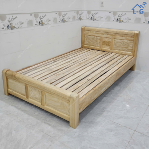 GIƯỜNG GỖ SỒI CAO CẤP HCM