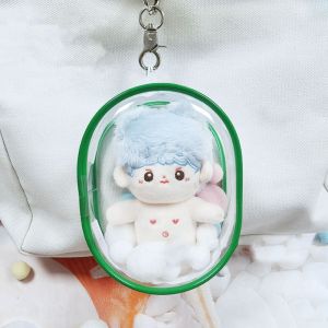 CONGMING 10/15/16cm Túi ngoài trời trong suốt Nhiều màu Trong suốt Hộp đựng Phong cách Dễ thương Hộp Trưng Bày búp bê