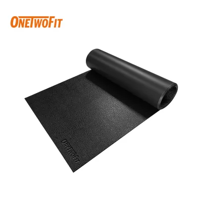 OneTwoFit Anti-slip Treadmill Mat Sports Equipment Sound Insulation Mat Spinning Bike Home Fitness Equipment Exercise fitness mat ET015701