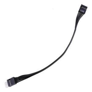 Linh hoạt 9-pin USB2.0 Dây chuyển đổi Mb USB 9-pin nội bộ đầu đực thành đầu cái Bộ chuyển đổi kết nối (20cm/30cm/50cm)