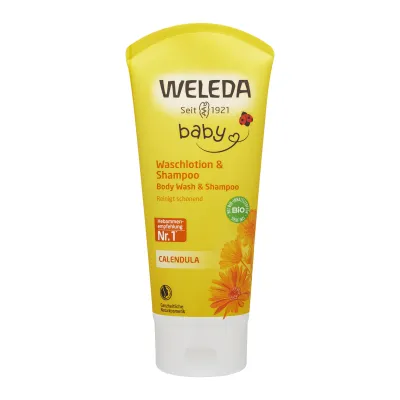 Weleda Baby Calendula Shampoo & Body Wash 200ml
