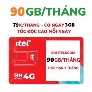 Siêu Sim 4G ITELECOM 0Đ Đăng Ký Gói Cước Linh Hoạt Data Full Tốc Độ Cao Các Gói Cước rẻ MAY79 MAY89 MAY99 MAY109  FREESHIP - CHƯA KÍCH HOẠT