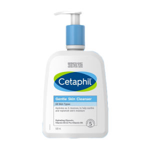 SG Cetaphil Facial Cleanser Gentle Skin Cleanser For All Skin Types Cleanse For Face 500ml