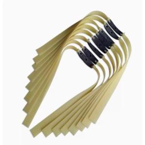 5PCS Natural Latex Rubber Flat Elastic Band Plain Color Flat Band Elastic Tube Thickened MultiFunctional Bands Durable High Elasticity For Camping Climbing Sports Mens Heavy Duty