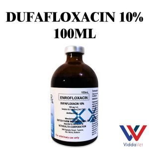 Dufafloxacin 100ml 10% by Dutch Farm Treats Animal Infections Fast