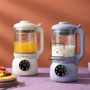 Mesin Susu Kedelai Pecah Dinding Multifungsi 10-Pisau OSTMARS 1000ml / Panel Sentuh / Penutup Visual