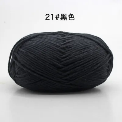 Milk Cotton Yarn 4 Strands Knitting Crochet Yarn Baby Wool Yarns High Quality Soft Warm DIY Milk Cotton Thread Eco-Frien