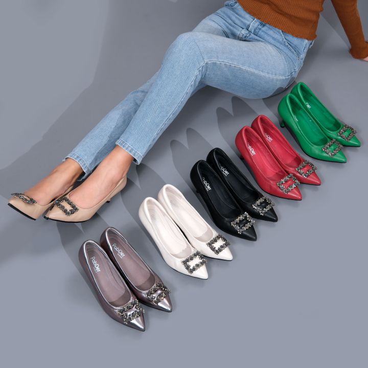 Pabder CS8823 Rhinestone High Heels Lazada PH