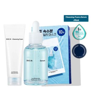 Torriden Molecular Hyaluronic Acid Cleansing Foam Facial Cleanser OilControl Moisturizer Facial Wash