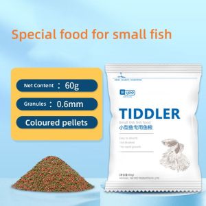 YEE Betta Food Fish Food High Protein Feed  Special Tropical Color Enhancing Small Particles Rich No Chemical Adhesives Aquarium Pet Food