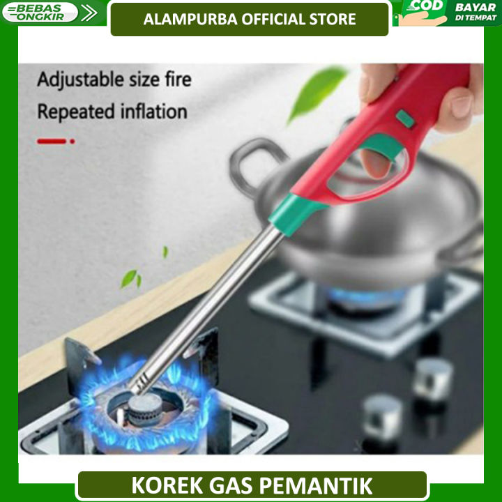 PEMATIK API KOMPOR GAS KOREK API GAS PEMANTIK API GAS LIGHTER GAS ...