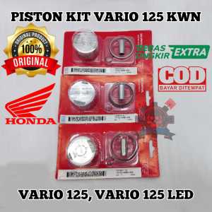 PISTON KIT VARIO 125 KWN 1.00 VARIO 125 VARIO 125 LED BERKUALITAS ASLI ORIGINAL HONDA