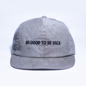 Topi Sixpanel Corduroy Dewasa Short Visor - Topi Lidah Pendek Corduroy Skena