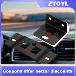 【ZTOYL】 4Pcs Home Renovation DIY Tool Accessories Fixed Fastener 2-In-1 Insert Furniture Laminate L-Shaped 90 Degree Connector
