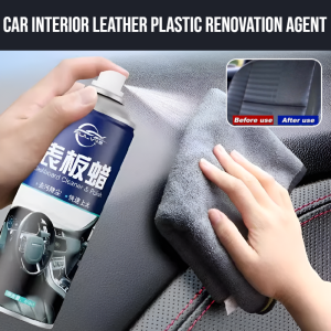 Car Interior Leather Plastic Renovation Agent Car Plastic Restorer Car Interior Cleaner Plastic Retreading Leather Restore Auto Polish Cleaning Products