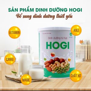 Sữa Hạt Ngũ cốc Hogi 300g Bữa Ăn dinh dưỡng lành mạnh Giàu Vitamin & Chất Xơ Hỗ Trợ Ăn Kiêng Chính hãng