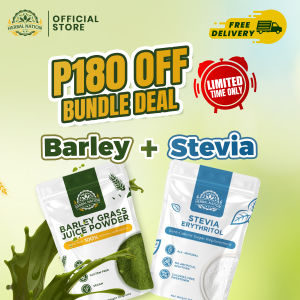 Organic Barley & Stevia Sweetener 2-in-1 Set – Healthy Drink Bundle