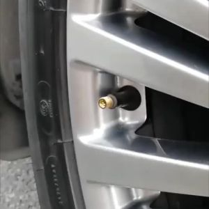 2/4/8Pcs Motorcycle Car Tire Pressure Monitor Valve Stem Caps / 3 Color Eye Alert Sensor Indicator