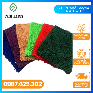 Thảm Vải San Hô Siêu Thấm Chống Chơn Trượt Tấm Lớn 40x60cm - Nhi Linh