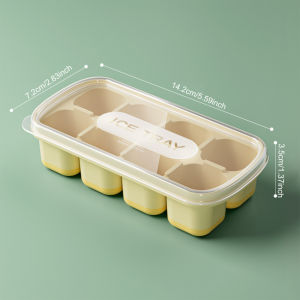 ⚡️Local Warehouse+COD⚡Homemade Cold Drink DIY Tools Mini 8 Grids Soft Silicone Ice Cube Tray Ice Mold Ice Cream Maker Summer Party