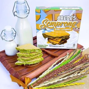 Crepes Semprong Susu Lembang (isi 12 pcs) - Duo Bocil Snack