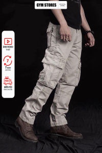 HCM QUẦN DÀI KAKI TÚI HỘP NAM THỜI TRANG GIÁ SỈ SIZE 50KG ĐẾN 85KG hình thật