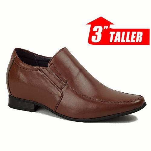 Caliber Shoes Coffee Lace Up Formal Shoes For Men ( BRADFORD N536G ) –  Caliber Shoes