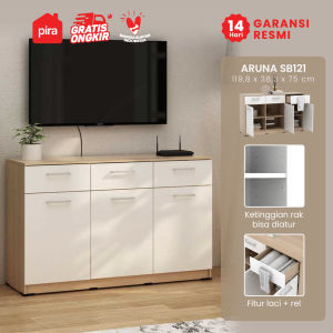 PIRA METROPOLIS OX - ARUNA SB121 Bufet / Rak Dapur / Kitchen Set Bawah Dapur / Lemari Dapur