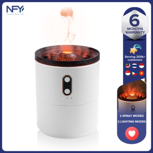 2023 USB flame aromatherapy humidifier household 450ML large capacity/intelligent spray/desktop small air humidifier