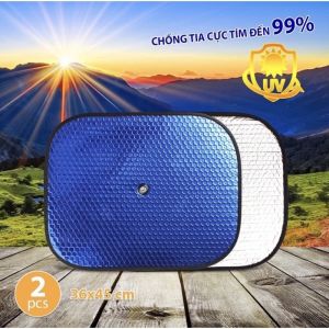 [HCM]Tấm Chắn Nắng Cho Ô Tô Bộ 2 Chiếc phù hợp cho các dòng xe 4 chỗ - 7 chỗ bán tải - Phụ kiện 4 bánh 868