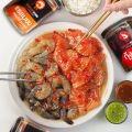 โคเรียดอง koreadong กุ้ง 2 + แซลมอน 2 ดองซีอิ๊ว แถมฟรี !! น้ำจิ้ม 2 สูตร. 