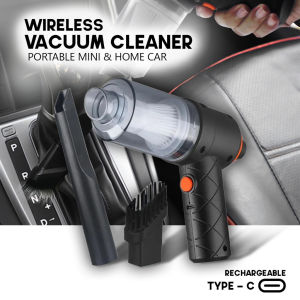 DADIDU Vacuum Cleaner Mobil Wireless Portable Dapat Di Cas Rechargeable 6000pa - Vacum Alat Penyedot Debu Jok Mobil Tanpa Kabel Vakum Penghisap Kotoran Cpu Keyboard Sofa Rumah Penghisap Debu