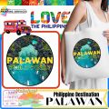 Palawan Philippines Destination Design High Quality Canvas tote bag Katsa. 