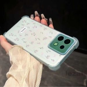 Case OPPO A6 Pro A6Pro A5 A5X A5 A3 Pro A38 A18 A17 A17k A78 A98 A57 Case Clear Shock Proof Matte Soft TPU Flower Back Cover
