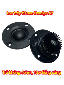 Loa treble A7 DOMIGO núm mềm vành nhôm tản nhiệt - giá 1 cái