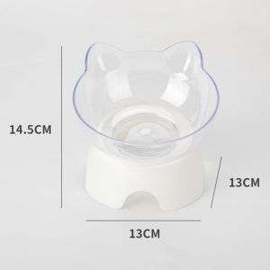 ชามอาหารสัตว์เลี้ยง 2 หลุม ชุดชามให้อาหารสัตว์เลี้ยง ชามให้อาหารและน้ำสำหรับสุนัขและแมว ชามอาหารสัตว์เลี้ยง ชามข้าวหมา