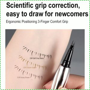 Eyebrow Pencil Extremely Fine Colorless Eyebrow Pencil Material Mixing Waterproof and Scuff-resistant