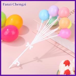 Fanzi 1Set 1:6 Dollhouse Miniature Colorful Balloon Windmills Model Garden Decor Toy