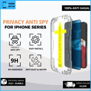 Tempered Glass SUPERFIT ANTI SPY Anti Gagal iPhone 6+ 6S+ 7+ 8+ X XS 11 Pro XR 11 XS MAX 11 Pro Max 12 12 Pro 12 Pro Max 13 13 Pro 14 13 Pro Max 14+ 14 Pro 14 Pro Max 15 15+ 15 Pro Max