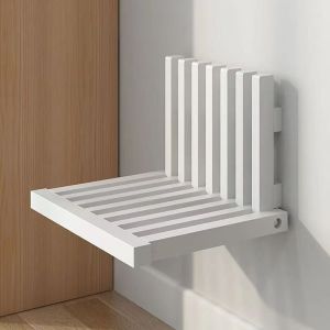 shoe changing wall mounted stool living room wall mounted chair side table wall space saver wall mounted side table organizer folding furniture folding wooden stool
