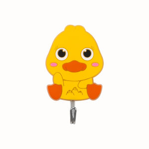 Self Adhesive Wall Hook PVC Self Adhesive Cartoon Design Home Use Adhesive Wall Hook entryways kitchens bathrooms bedrooms hotels or work areas Practical Design for the Stated Purpose