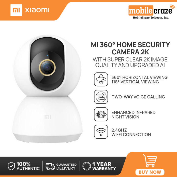 Xiaomi Mi 360° Home Security Camera 2K 360 Degree Panoramic