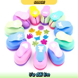 SHNGki Lớn Tự Làm Giấy Cắt Bọt Nhà Sản Xuất Đục Lỗ Sổ Lưu Hân Hoa Tiết Kiệm Lao Động Trẻ Em Lỗ Đấm Dập Nổi Tự Làm Thủ Công Lỗ Đấm