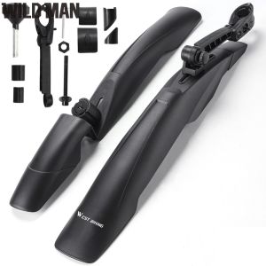 Bike Mudguard Pair Universal Fit Dustproof Bicycle Fenders for Commuter and Mountain Cycling
