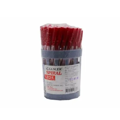 ปากกาลูกลื่น แลนเซอร์ 0.5 มม.Spiral 825